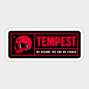 TEMPEST Sticker
